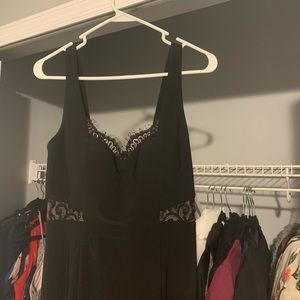 Black formal dress